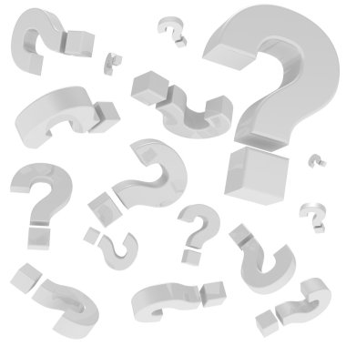 Question marks clipart