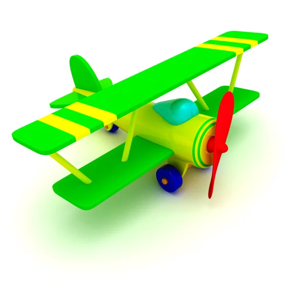 Avião de brinquedo — Fotografia de Stock