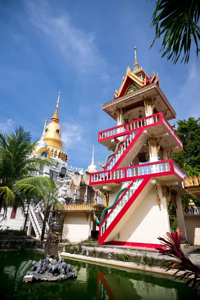 Bell-tower in buddhist temple — Stock Photo, Image