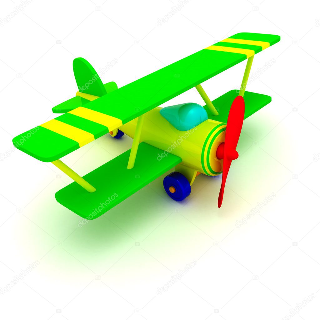 toy plane with retractable wheels