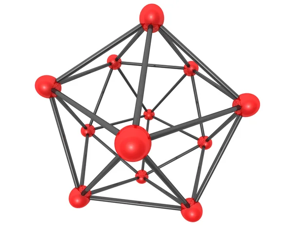 stock image Molecular connections