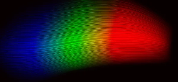 RGB våg — Stockfoto