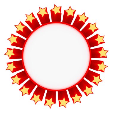 Star frame clipart