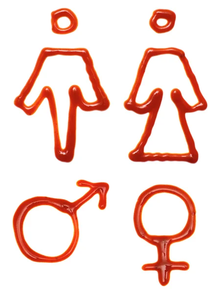 Gender symbols — Stock Photo, Image