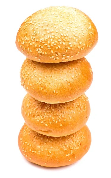 Pyramid of buns — Stock Photo, Image