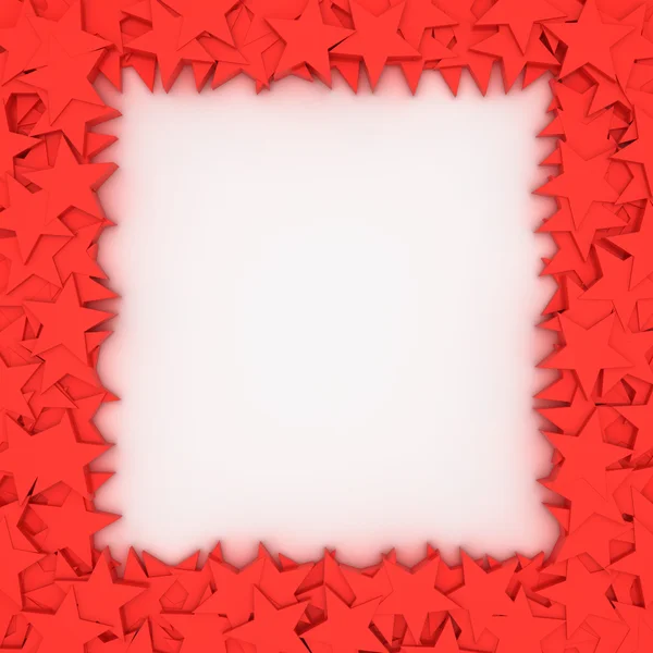 红色框架 — 图库照片