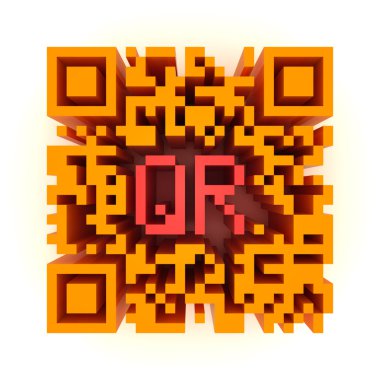 Big color QR-code clipart