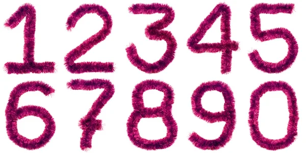 Cifre roșii — Fotografie, imagine de stoc
