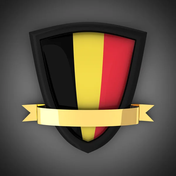 stock image Belgian shield