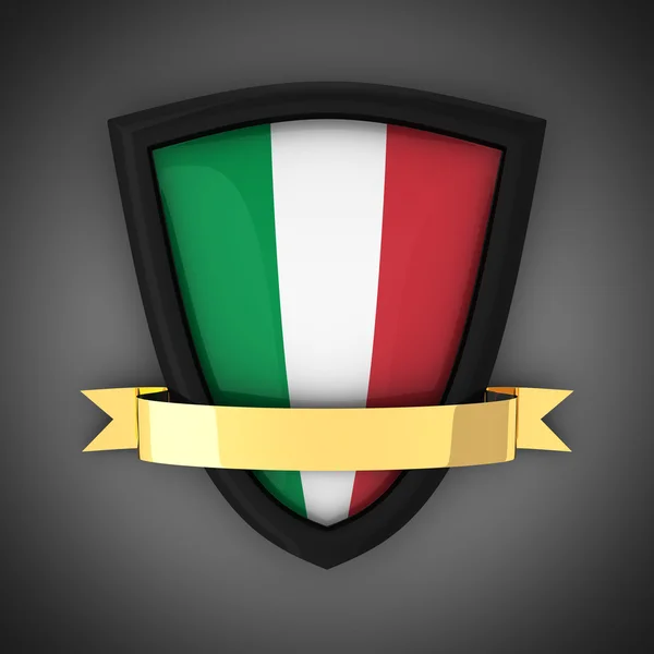 Italienska sköld — Stockfoto