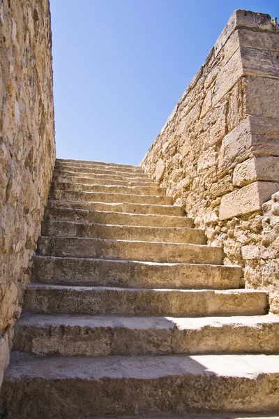 Kamenné schody — Stock fotografie