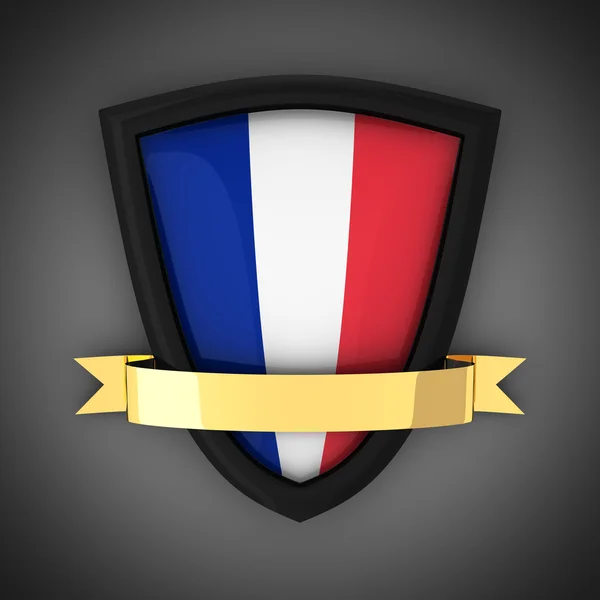 Shield of France — Stock Photo, Image