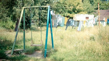 clothesline ve salıncak