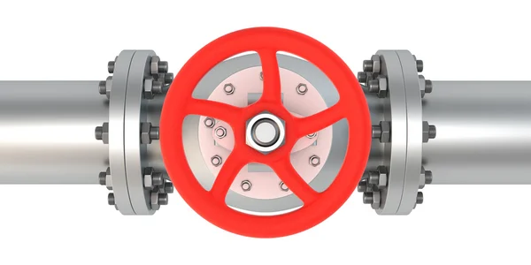 Top view valve — Stock Photo, Image