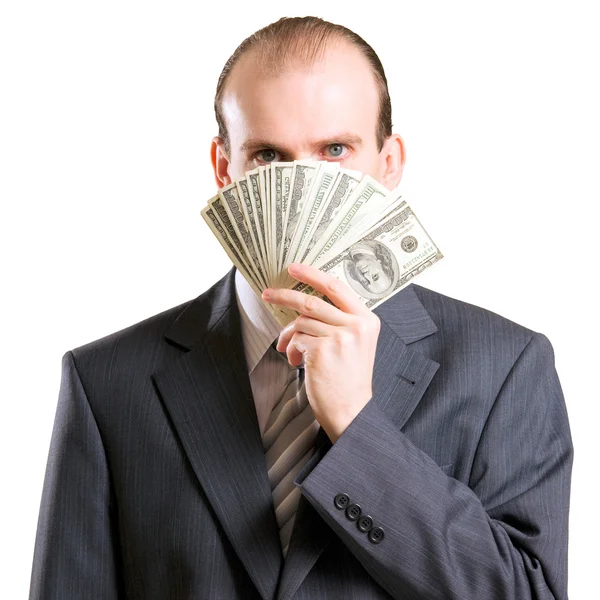 A man with money — Stock Photo, Image