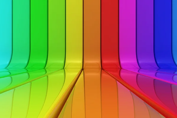 Rainbow swatch — Stockfoto