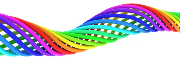 Rainbow spiral — Stockfoto