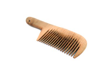 Isolated comb with loss hair clipart