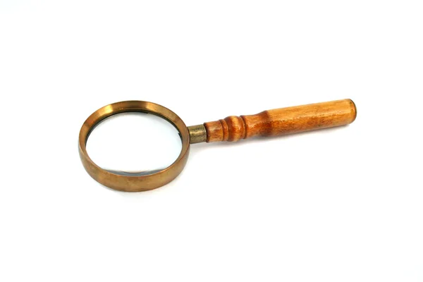 Old style magnifying glass — Stock Photo, Image