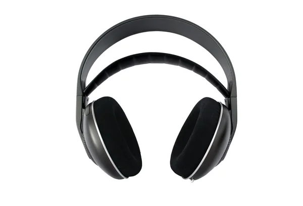 Bezprzewodowe słuchawki Hi-Fi, na białym tle — Zdjęcie stockowe