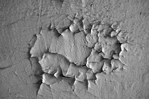 Eski boya yapı kırık — Stok fotoğraf