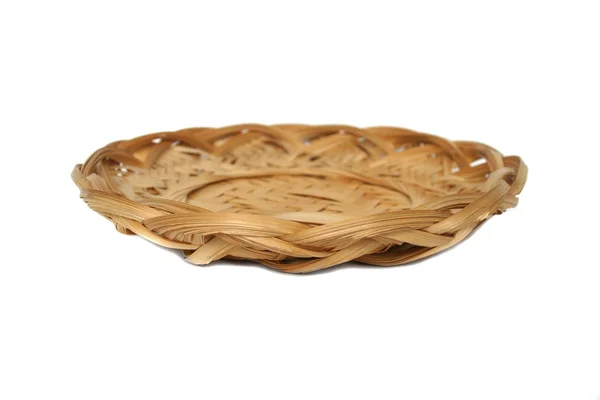 Willow plate isolated — Stock Photo, Image