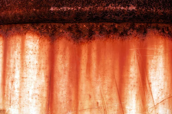 Коррозионная поверхность гранжа с краской — стоковое фото