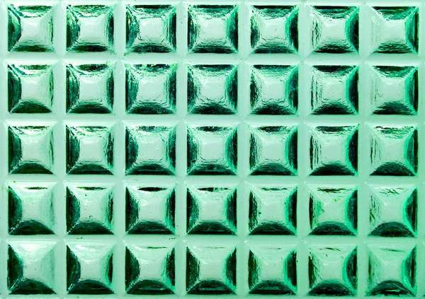 Ormanente quadrado de vidro — Fotografia de Stock