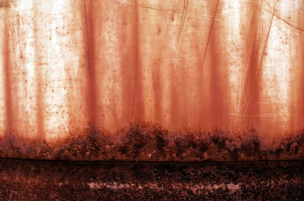 Коррозионная поверхность гранжа с краской — стоковое фото
