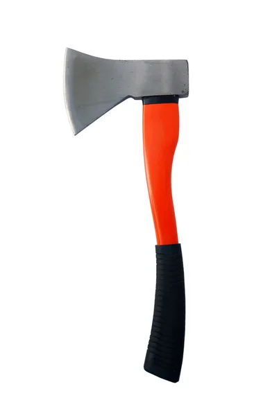 Orange axe isolated — Stock Photo, Image