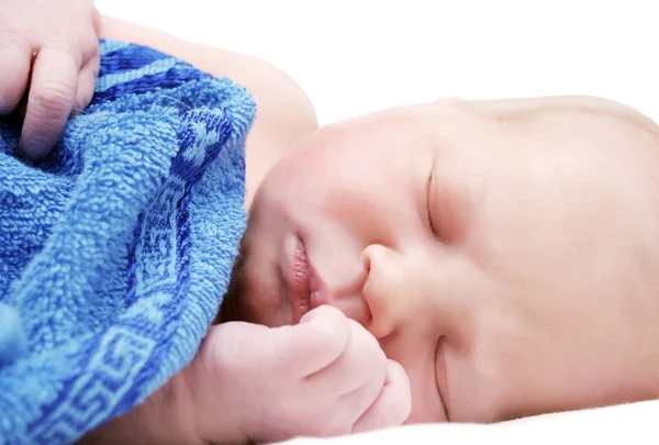1 日の赤ちゃん睡眠 — ストック写真