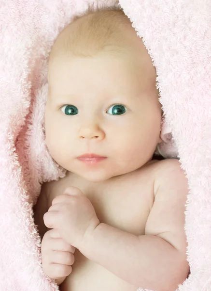 Um mês de idade bebê — Fotografia de Stock