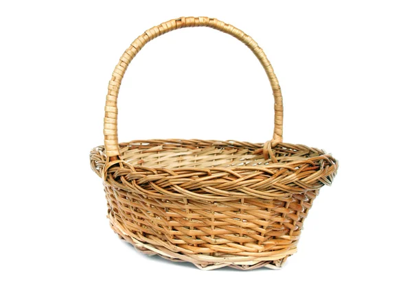 Wintage willow basket — Stock Photo, Image