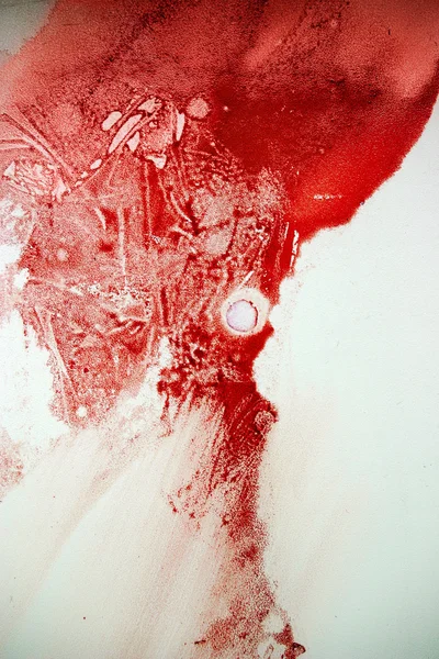 Macchia di sangue — Foto Stock