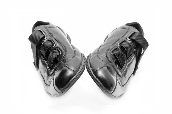 절연 검정 신발 — 스톡 사진