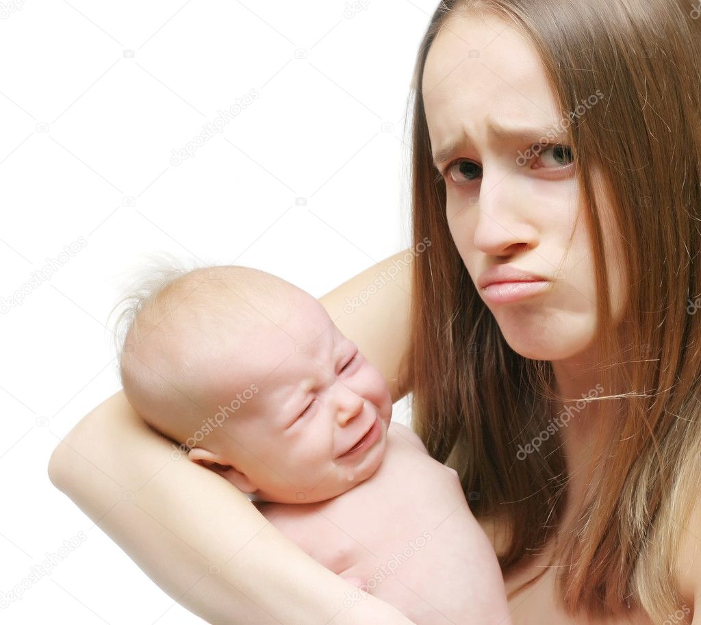 Baby crying ⬇ Stock Photo, Image by © saiko3p 5807309