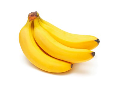 Ripe bananas bunch clipart