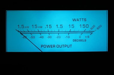 Amplifier indicator clipart