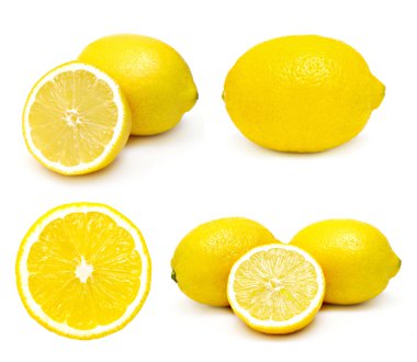 Lemons set clipart