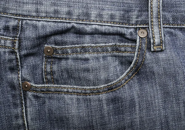 Кишеню джинсів — стокове фото