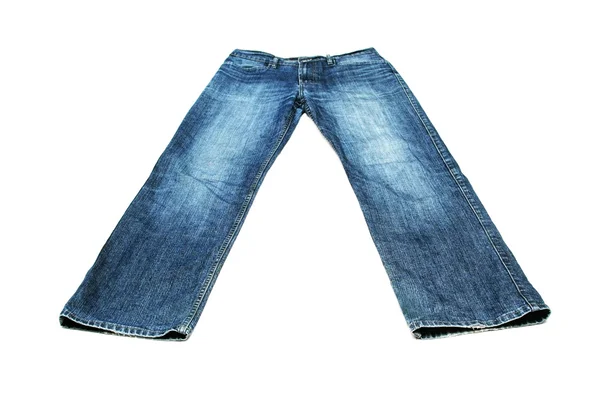 Jeans isoliert — Stockfoto