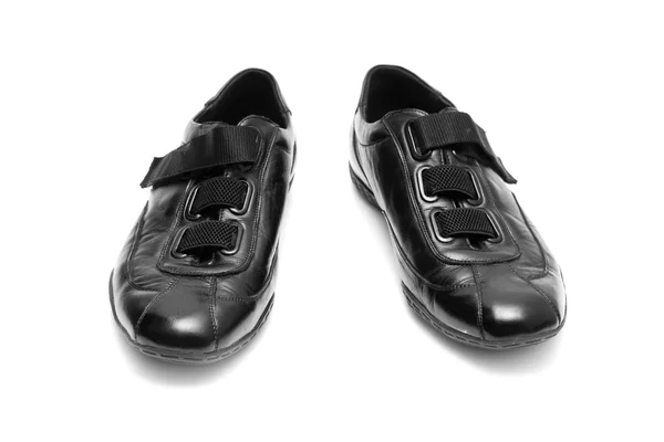 Zapato negro aislado —  Fotos de Stock