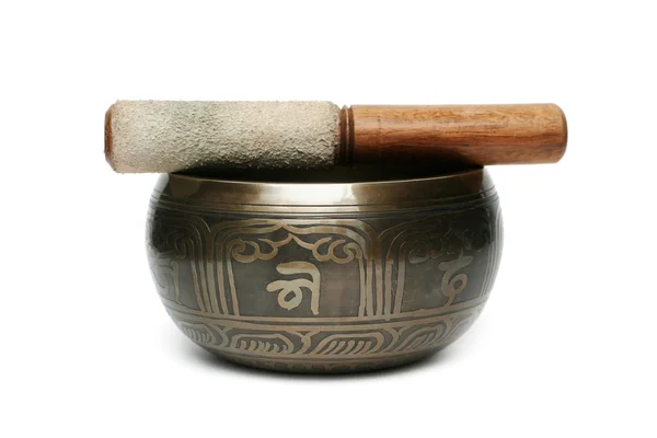 Tibeti éneklő bowl — Stock Fotó