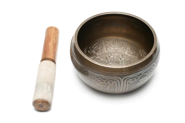 Tibetan singing bowl — Stock Photo, Image