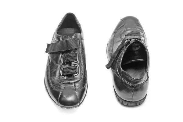 Siyah ayakkabılar beyaz arkaplanda izole edilmiş — Stok fotoğraf
