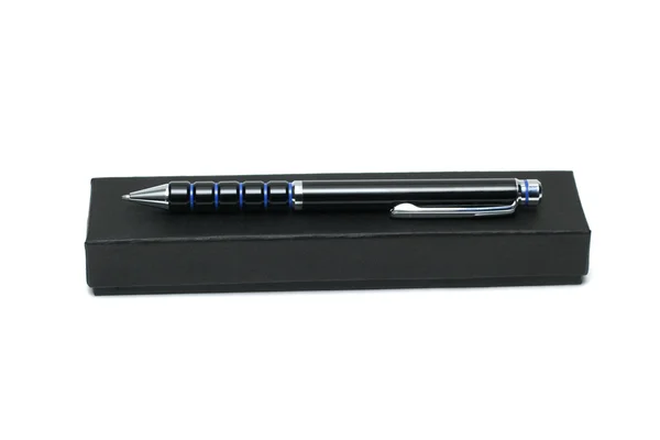 Pen on the box — Stock Photo, Image