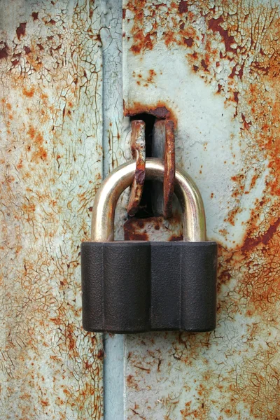 Grunge padlock — Stock Photo, Image