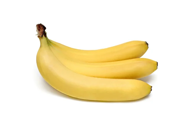 3 bananas isolated — Stock Photo, Image