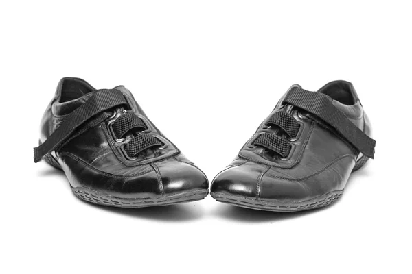 Chaussures noires isolées — Photo