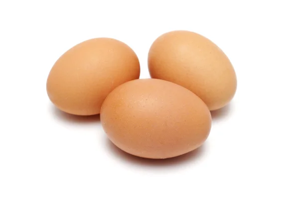 Tres huevos — Foto de Stock
